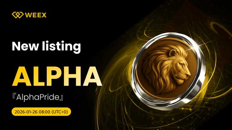 AlphaPride (ALPHA) Coin Listed on WEEX Spot with ALPHA USDT Trading Pair
